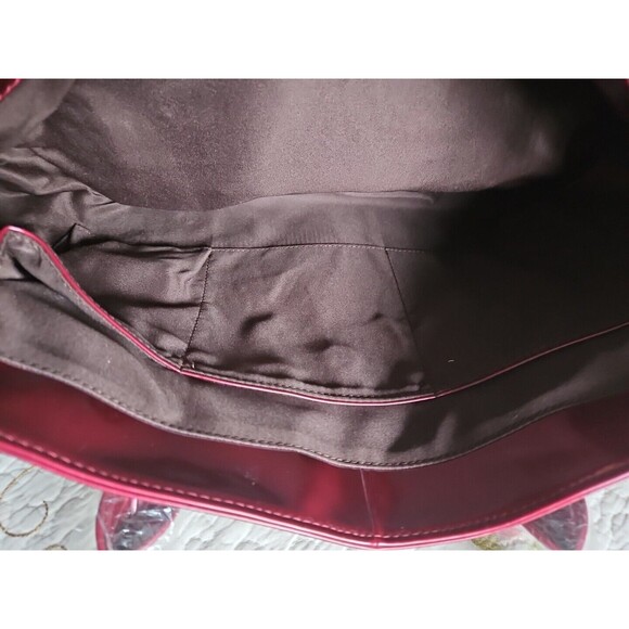 Ms. Bouvier by Abigail Riggs Patent Leather Ltd Edition 34/300 Purse Laptop Bag - Picture 12 of 16